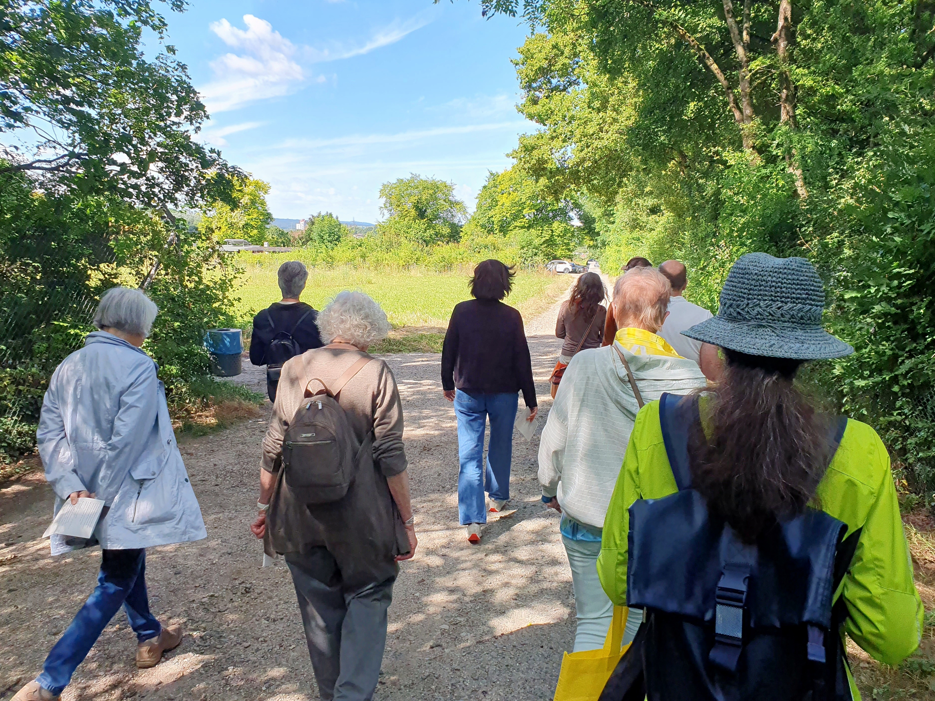 Wandergottesdienst am 07.07.2024 der Ev. Johanneskirchengemeinde (Feldweg)